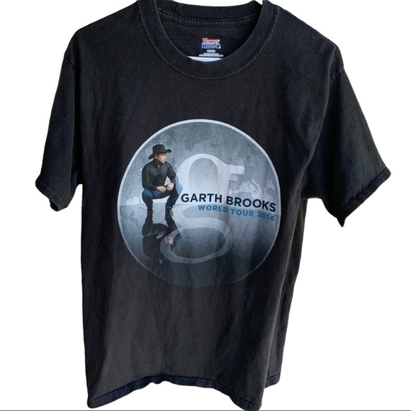 Garth Brooks World Tour 2014 Tour Tee Shirt Medium - Picture 1 of 5